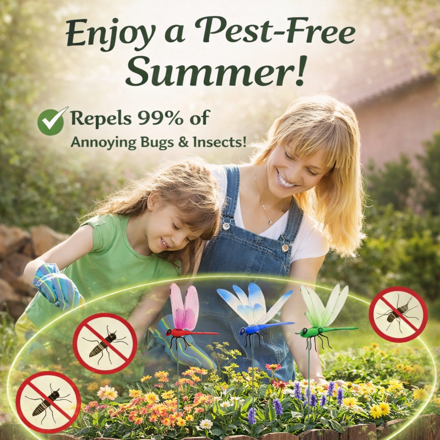 Outdoor DrangonFly Decoy