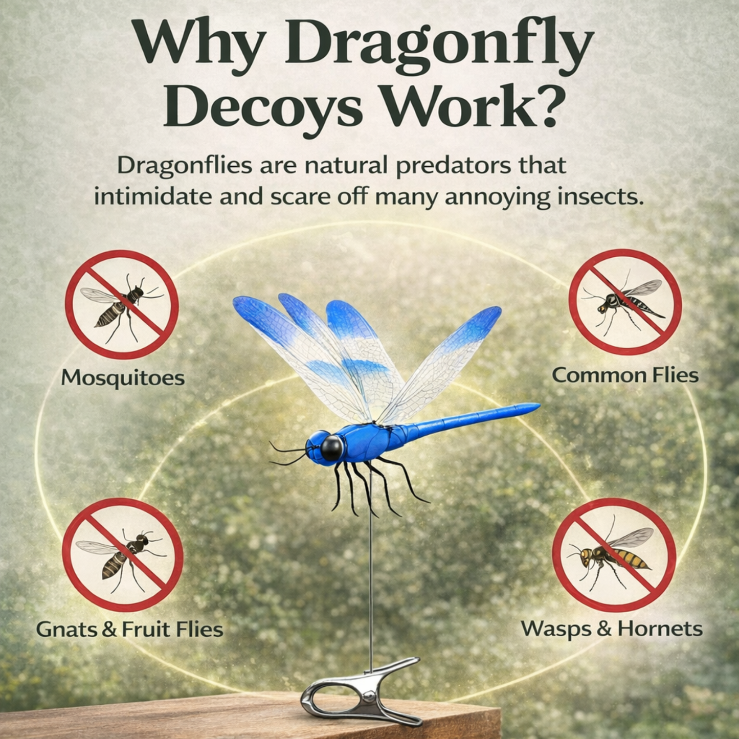 Outdoor DrangonFly Decoy